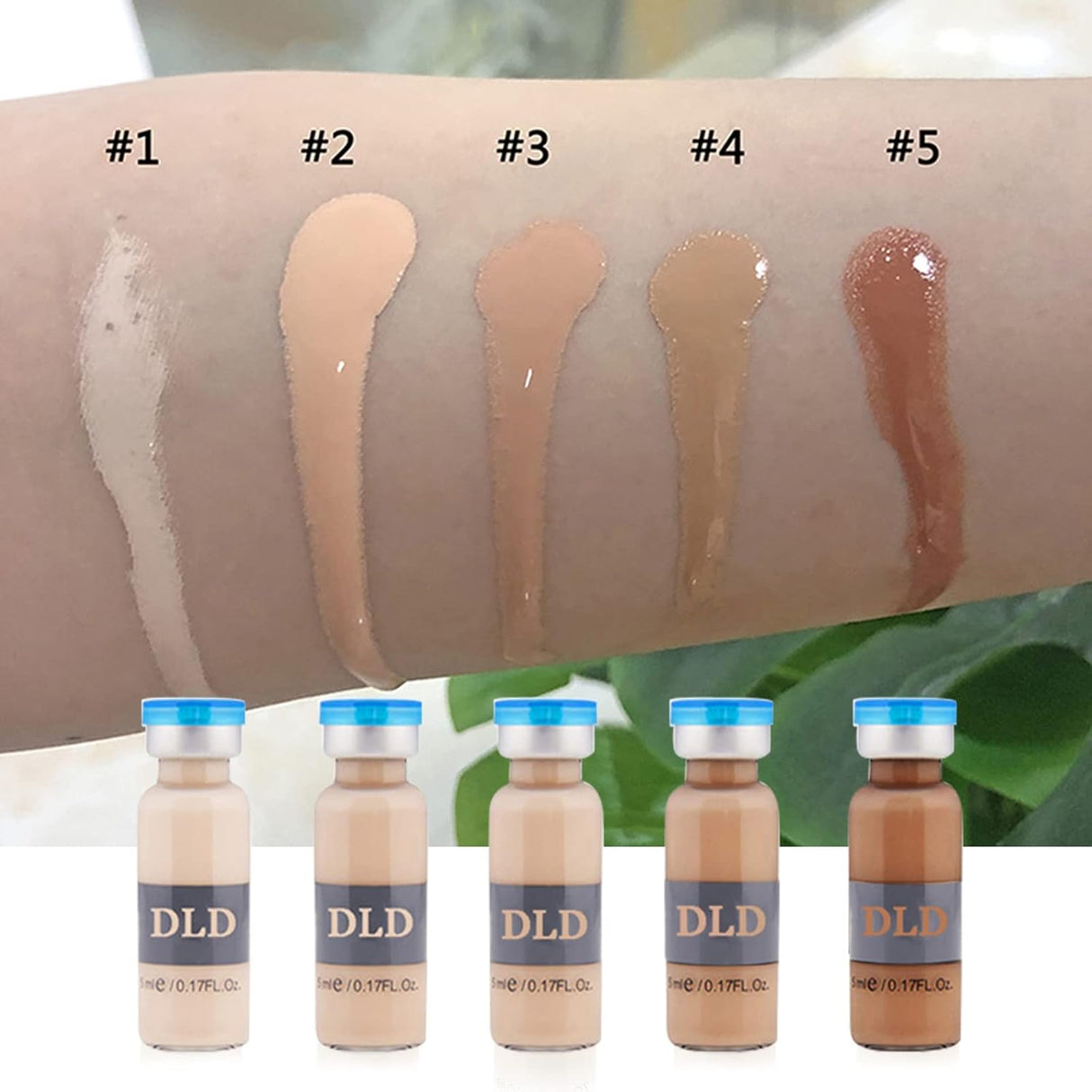 BB Glow Starter Kit – Anti-Aging Serum & Pigments Set with Niacinamide & Peptides (10 x 5ml)