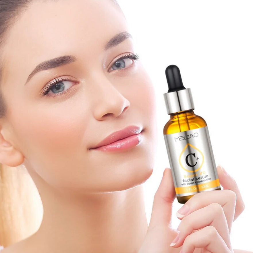 Melao Vitamin C Serum with Arbutin: Brightens skin, treats pigmentations. Vegan formula for all skin types. - Theresia Cosmetics - skin care - Theresia Cosmetics