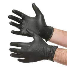 Nitrile Black 3.50 Powder Free Black Gloves