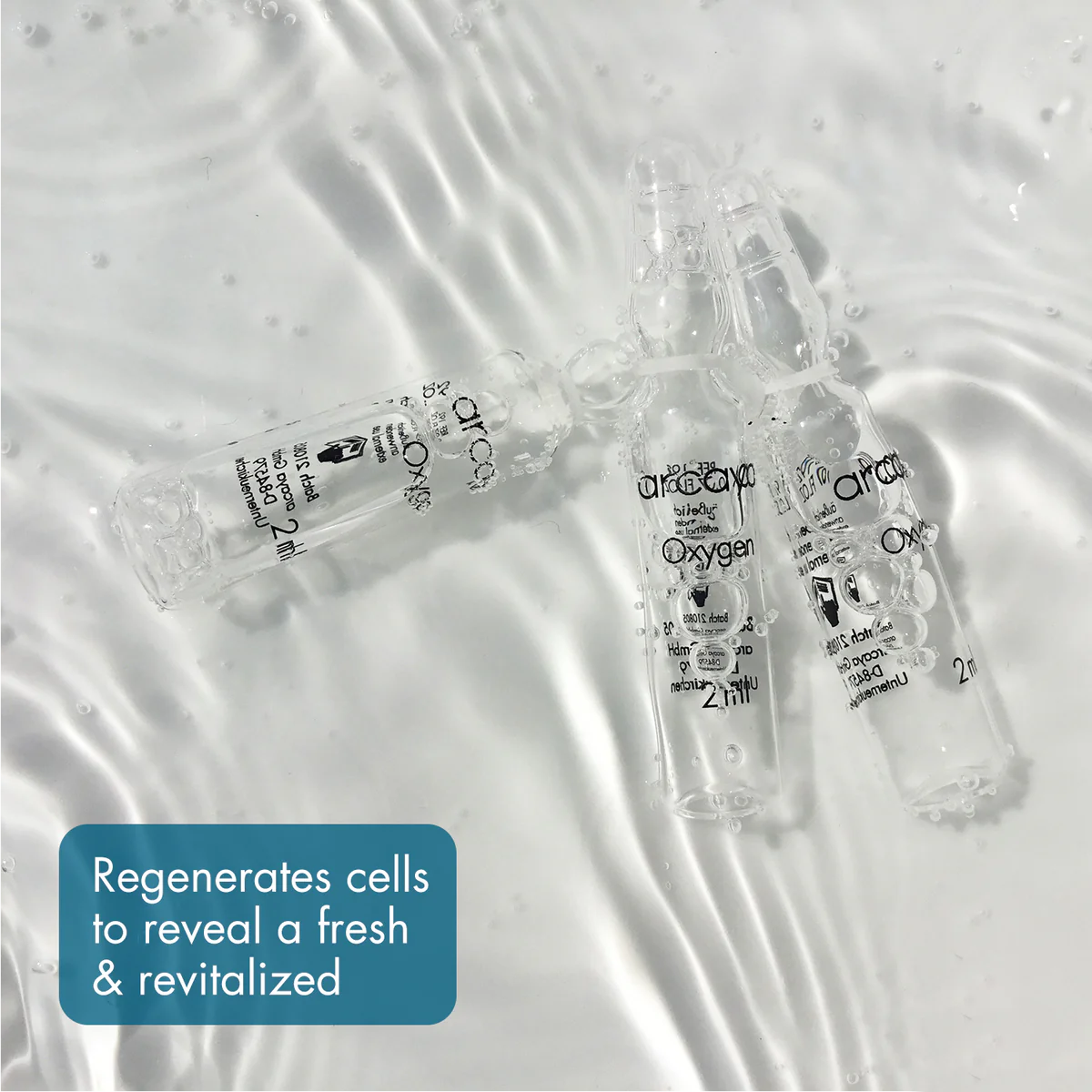 Arcaya Oxygen Ampoule Pack - balance oily skin, Oxygen booster