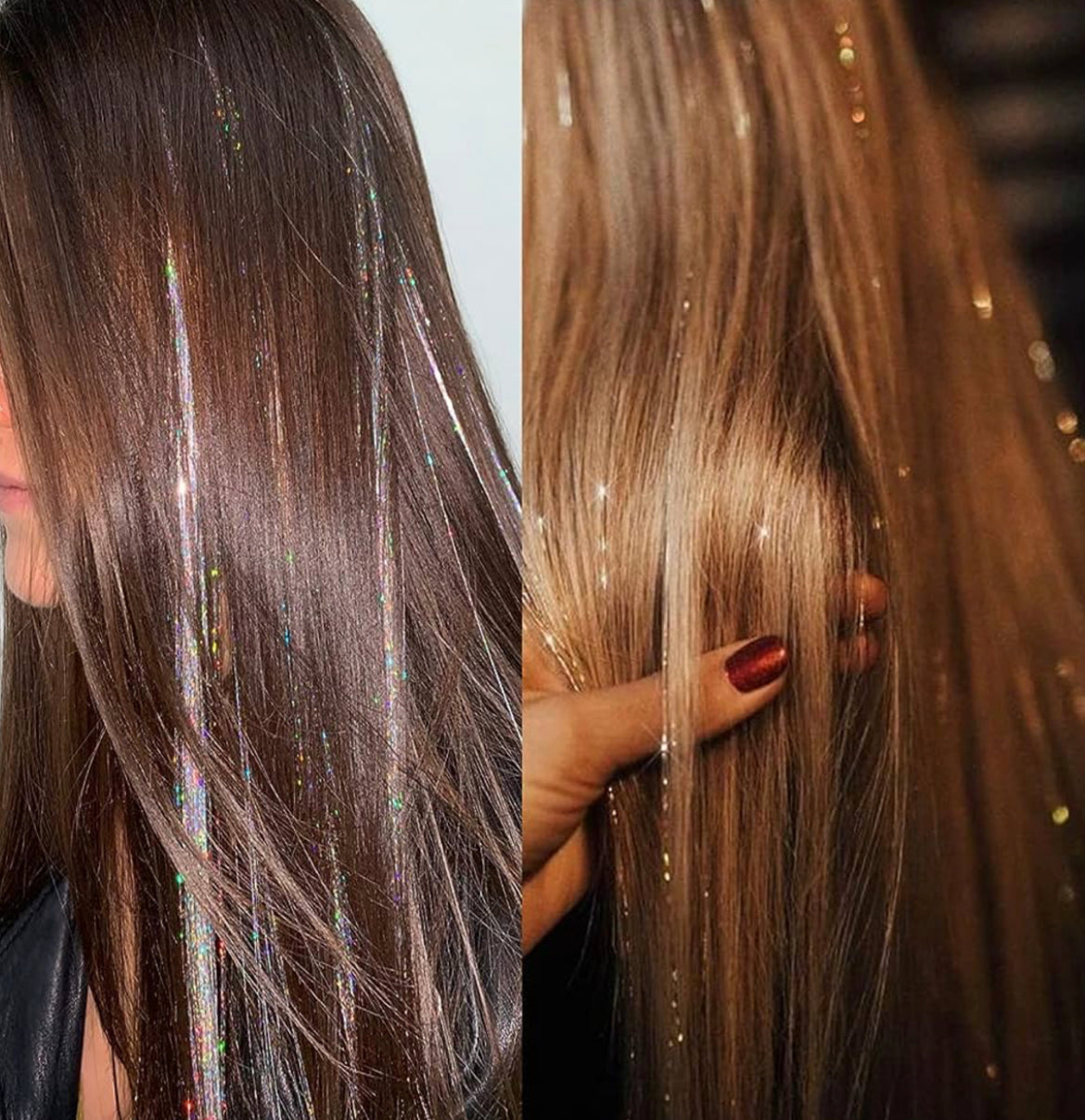 Hair Tinsels Extension 115cm - Theresia Cosmetics - Hair accessories - Theresia Cosmetics