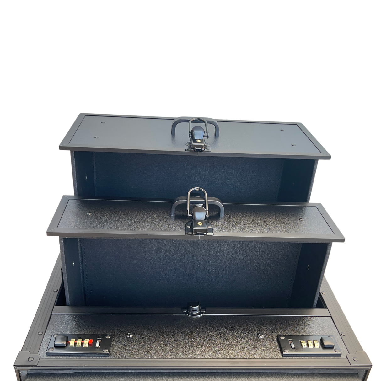 Portable Professional Black Salon Tool Storage Case