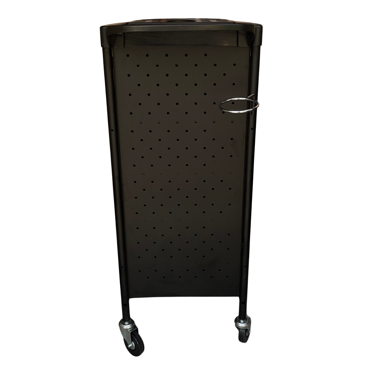 Salon Metal Full Black Trolley