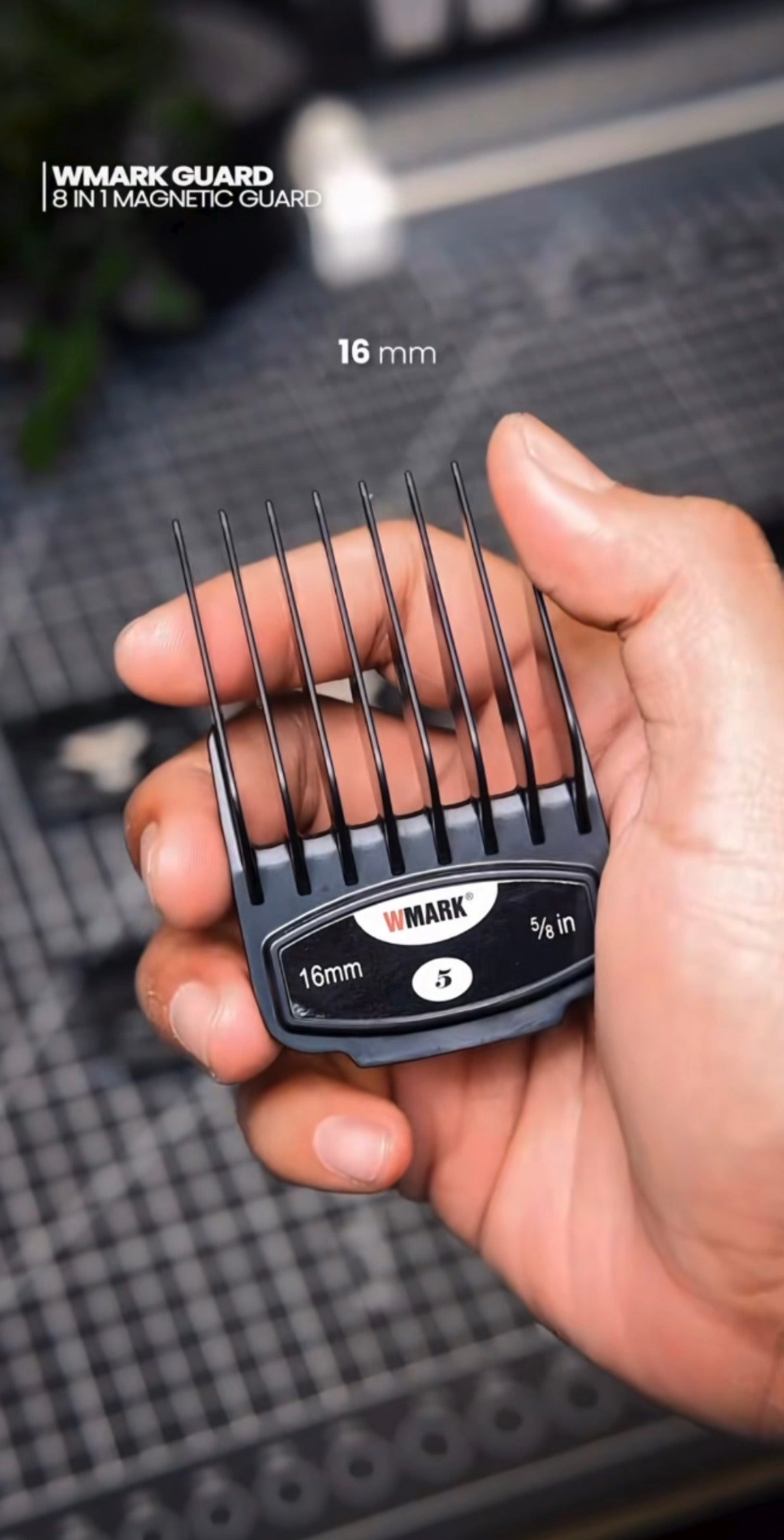 Wmark Magnetic Guide Comb Set 8pcs