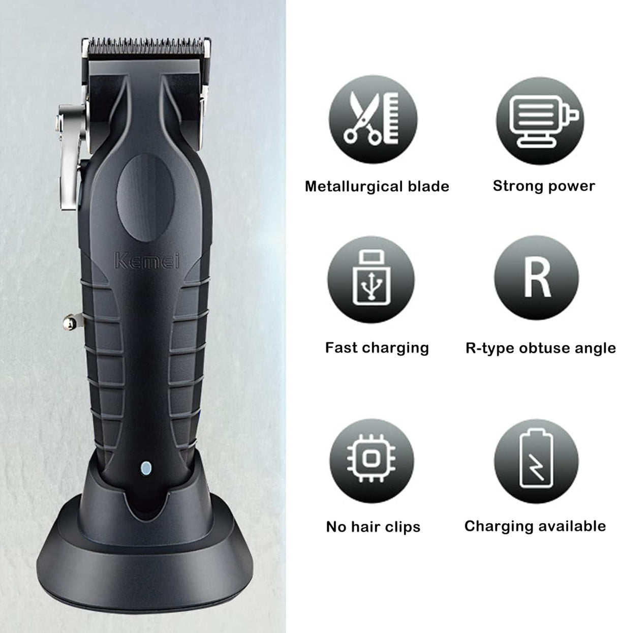 KEMEI km 2296 Professional Cordless Hair Clipper