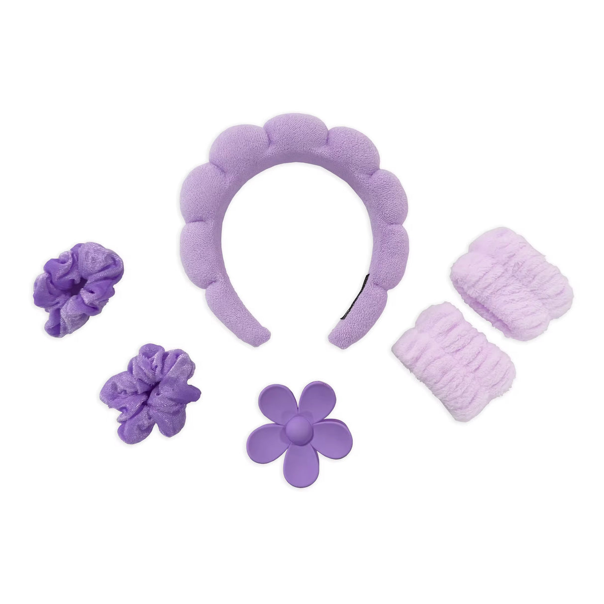 6 pcs wrist hair accessories set