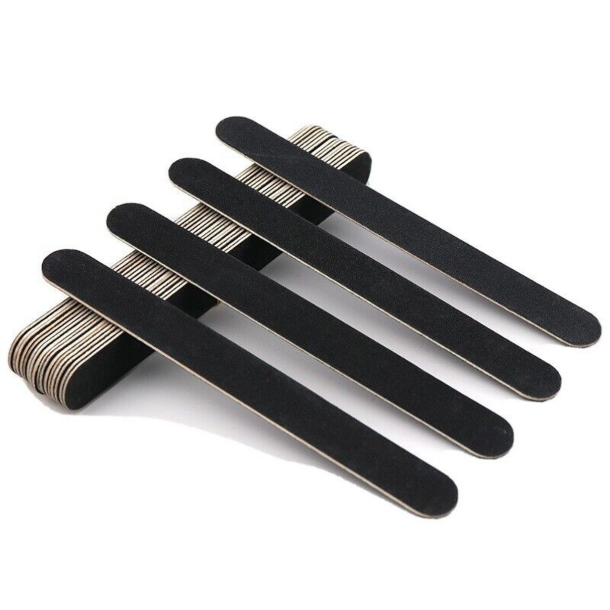 Straight Nail File Pack of 4 pcs