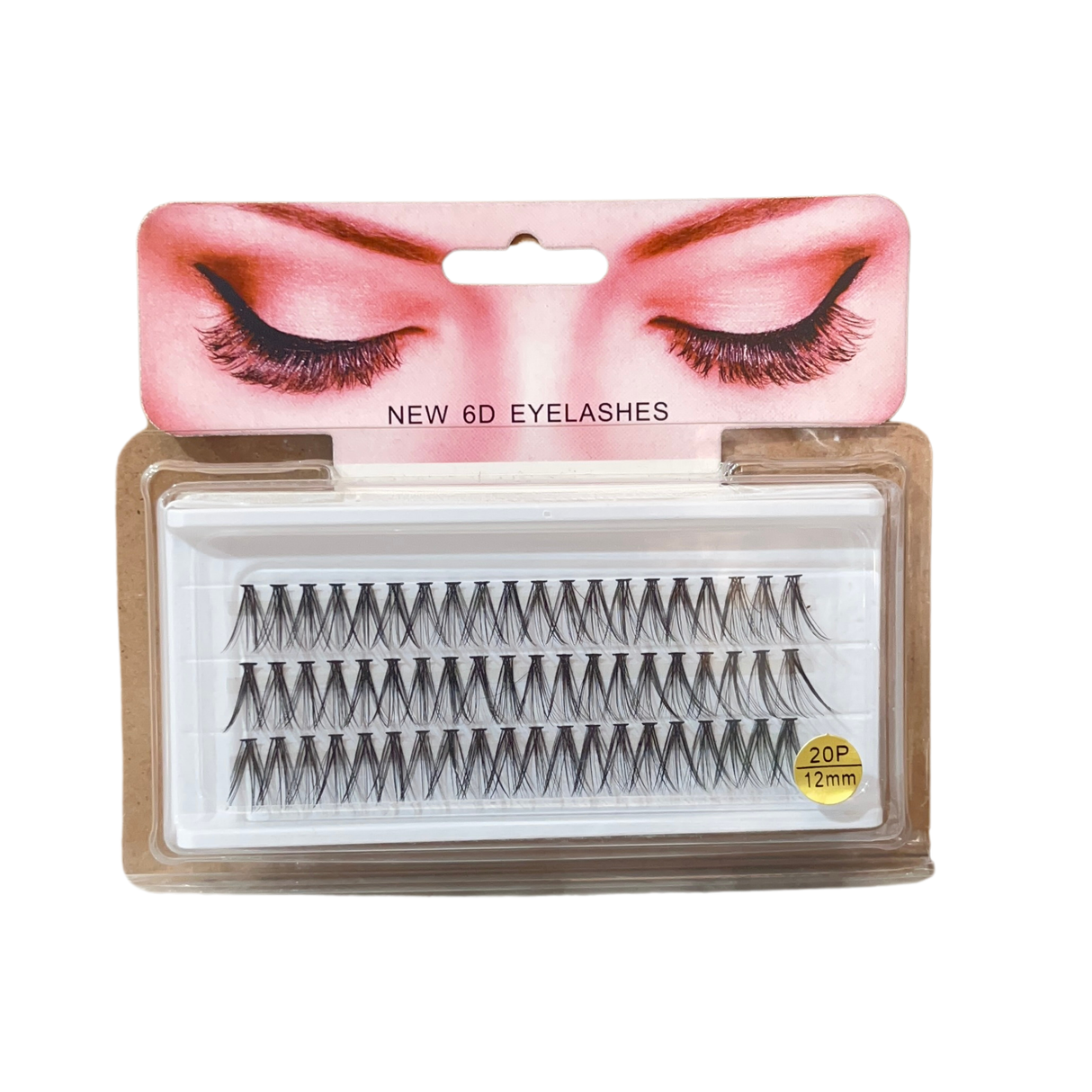 New 6D Eyelashes 12mm