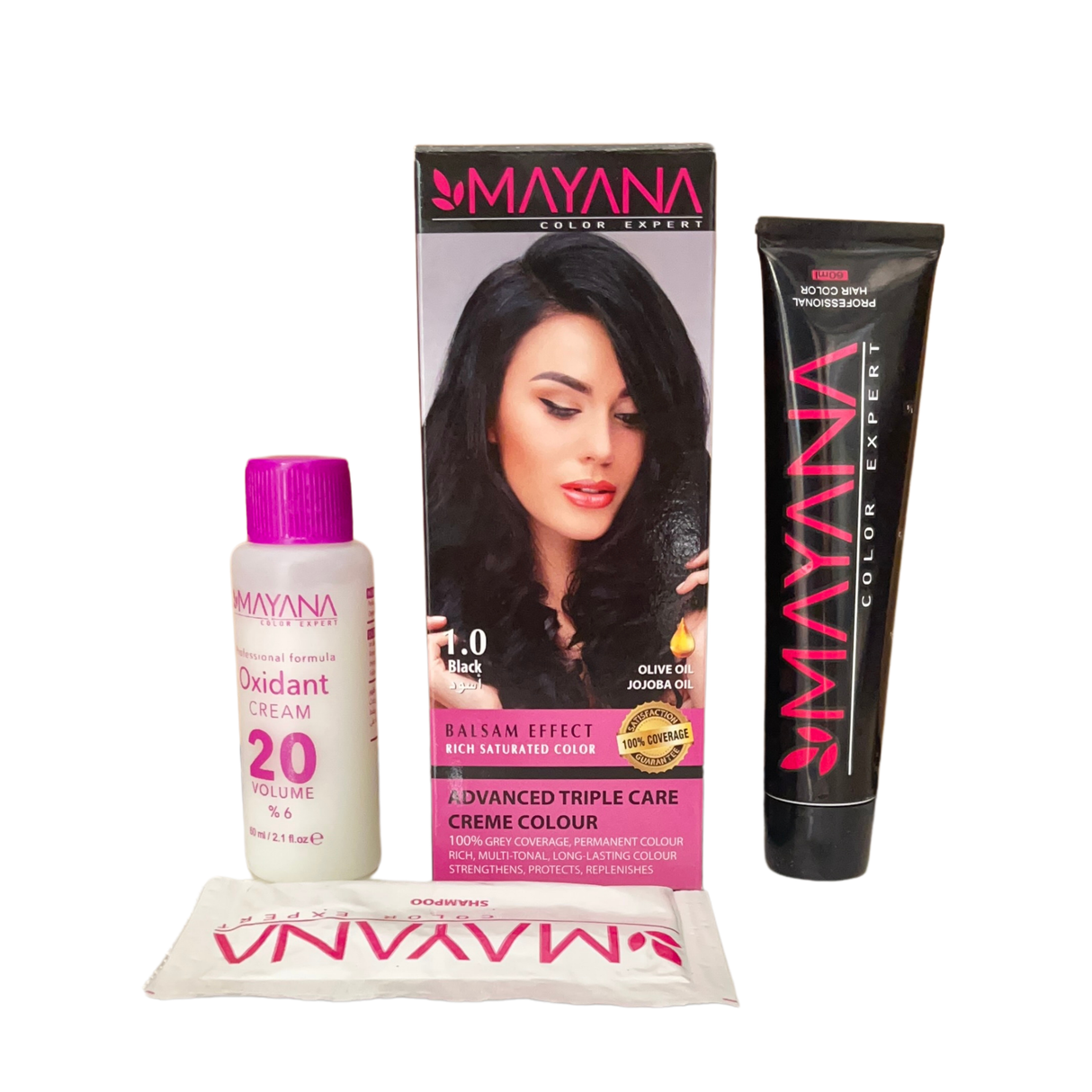 Mayana Tripe Care Cream Colour 100ml kit