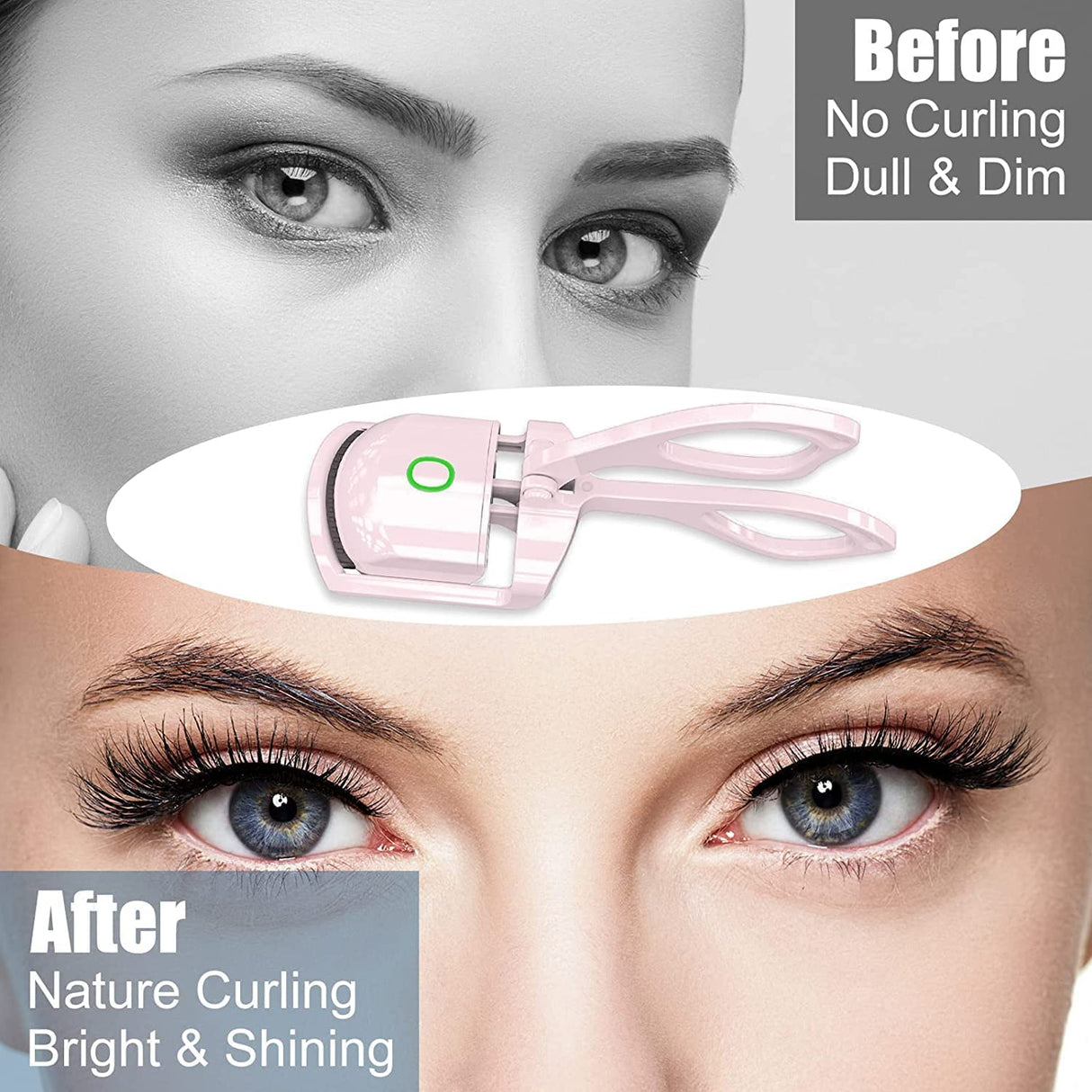 Heated Eyelash Curler for Beautiful Eyelash