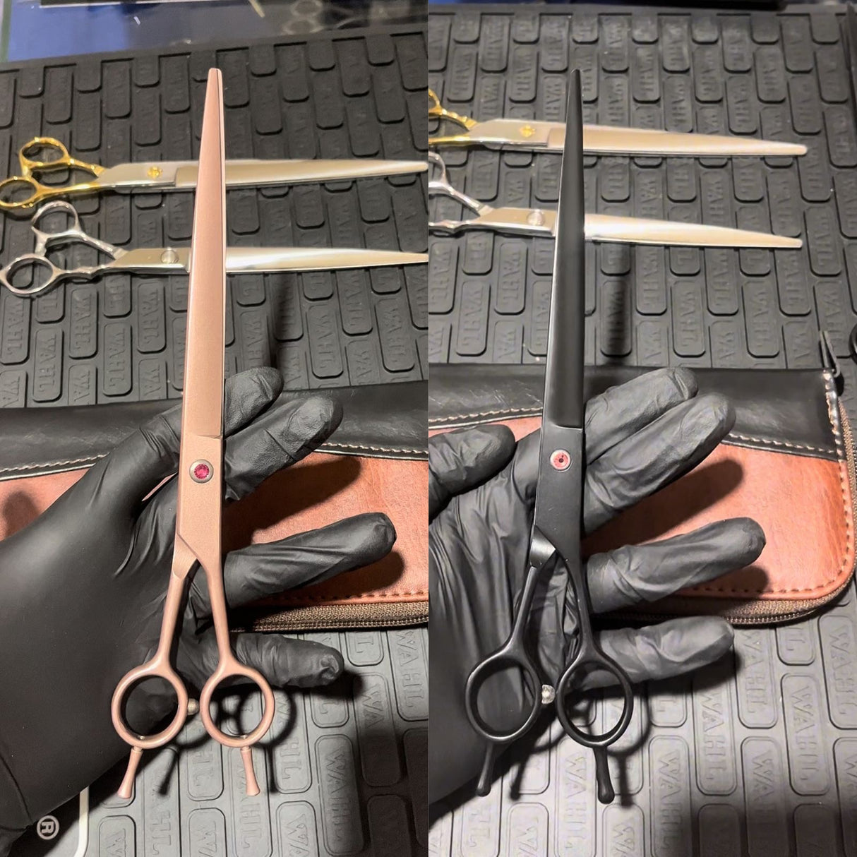 Rose Good & Black 9 inches Scissors