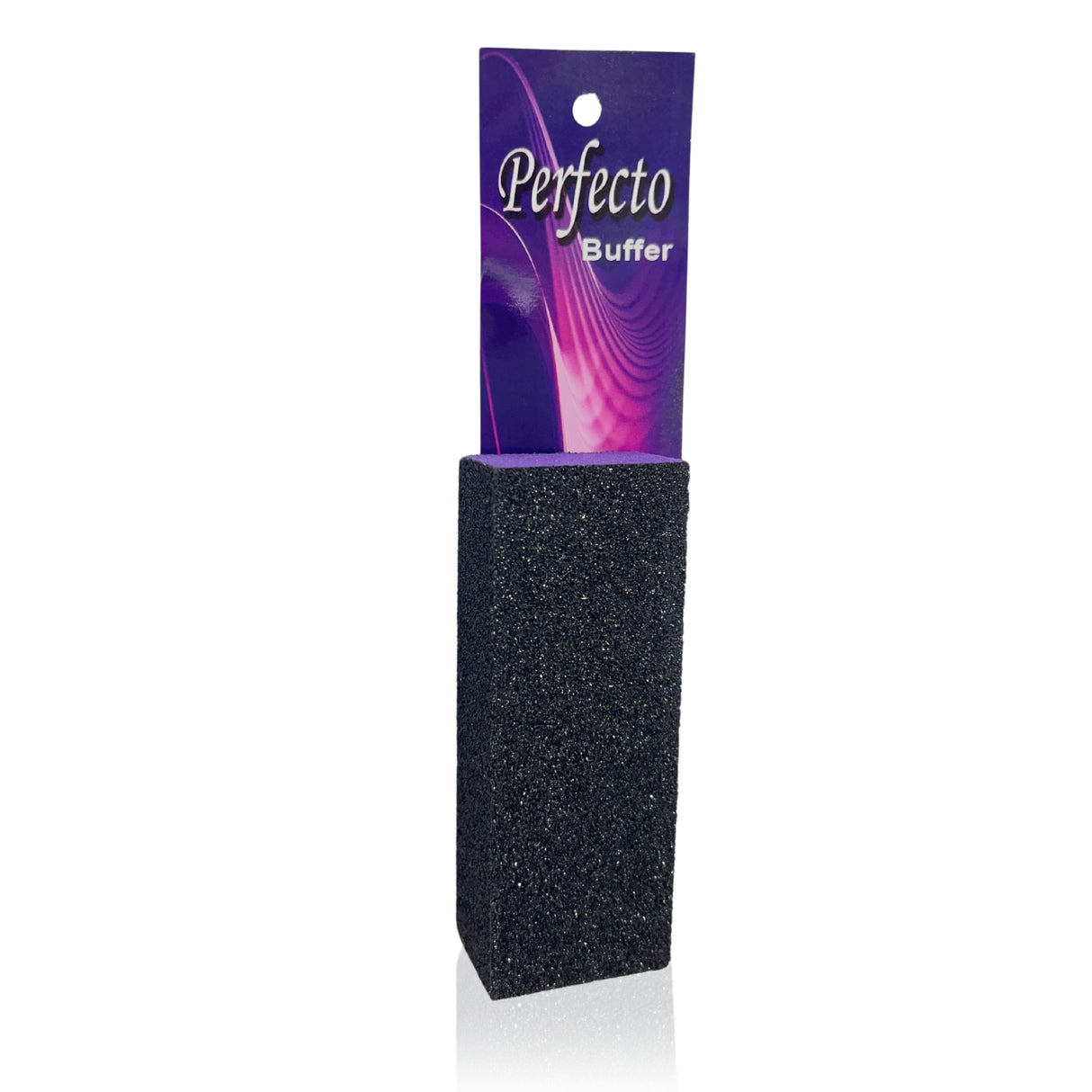Purple Black Coated Nail Buffer
