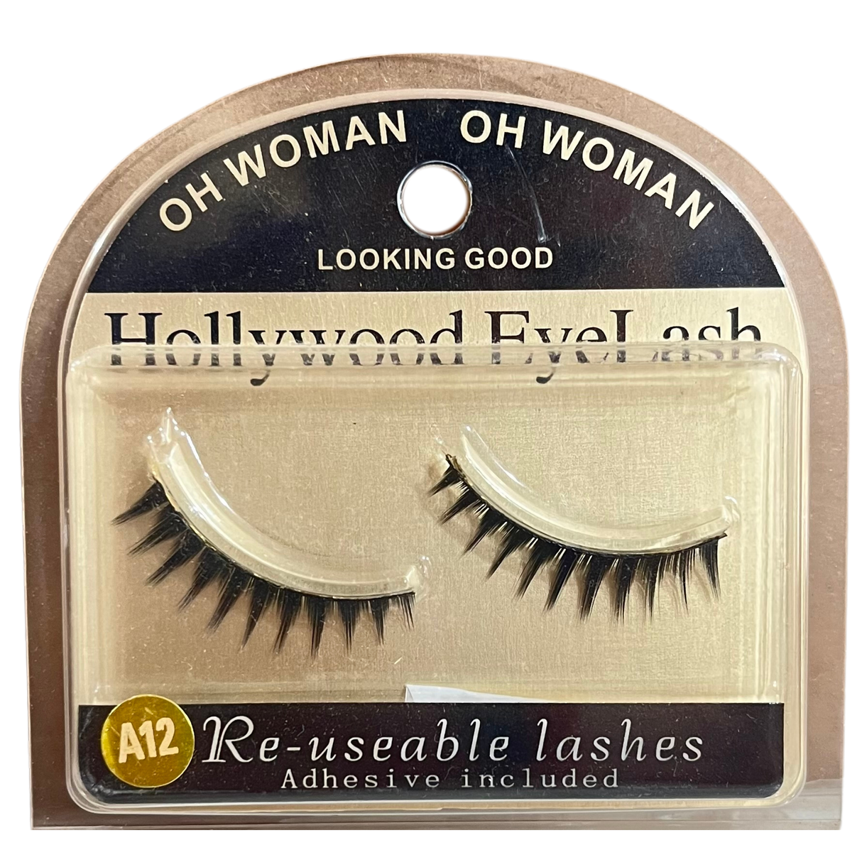Hollywood EyeLashes Re-usable - adhesive included