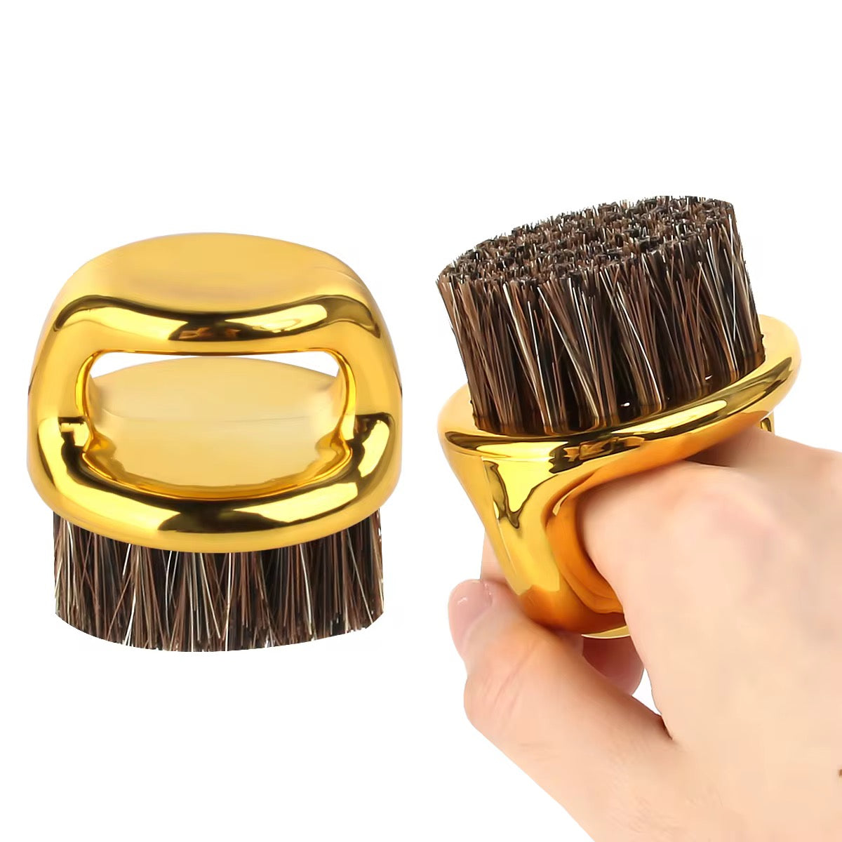 Barber Soft Horse Hair Brush
