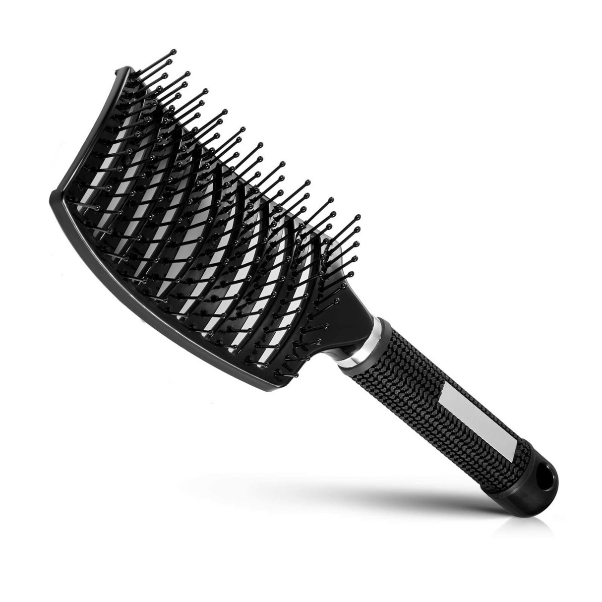 Salon Scalp Massage Hairbrush with 26 Nylon Bristles - Theresia Cosmetics - hair brush - Theresia Cosmetics