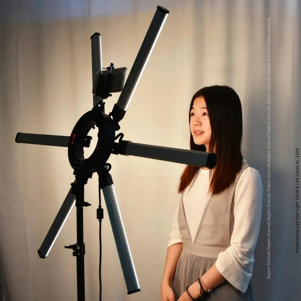 Professional Led Star Light 120W 6 Led Tubes AL-120X