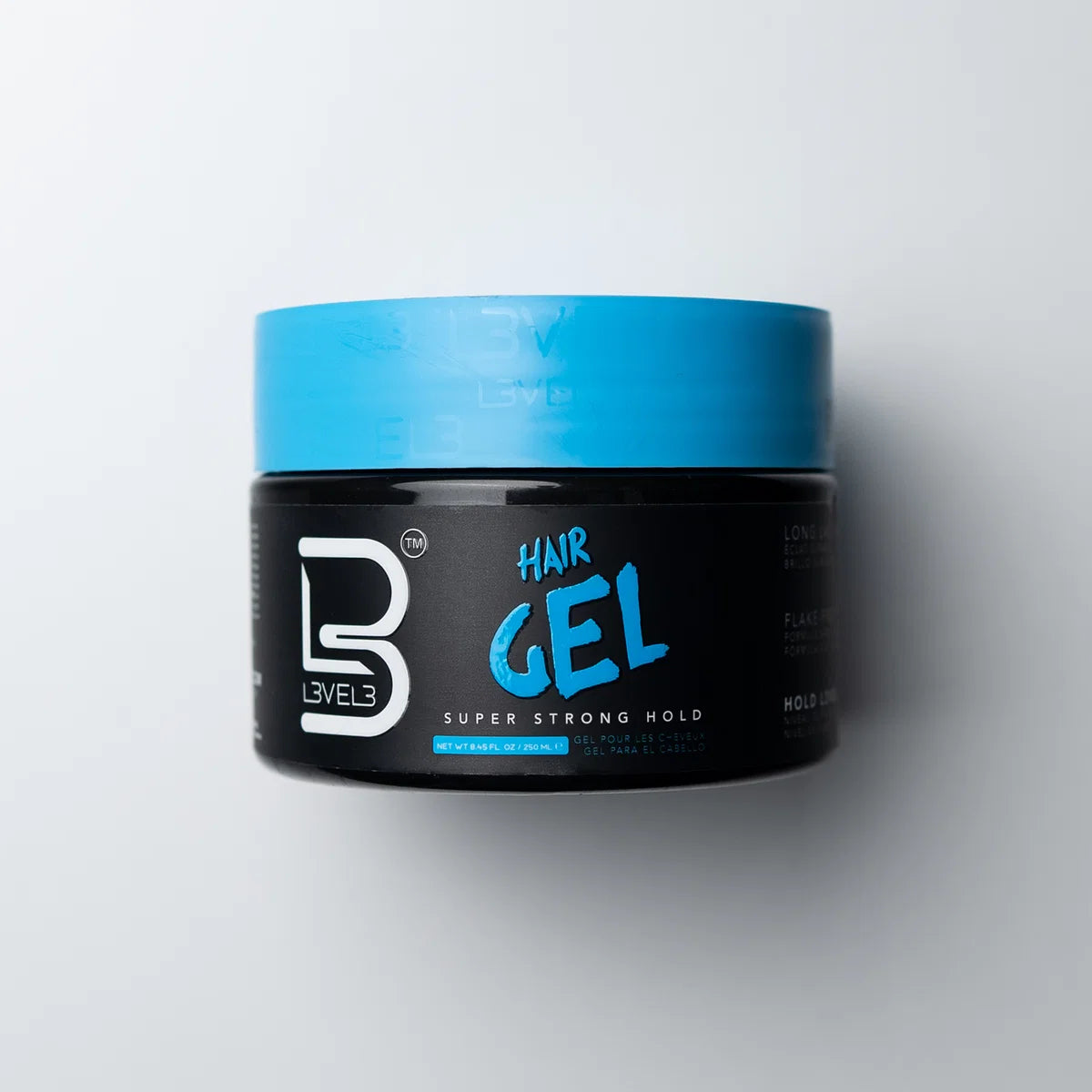 L3VEL3 Strong Hair Styling Gel 500ML
