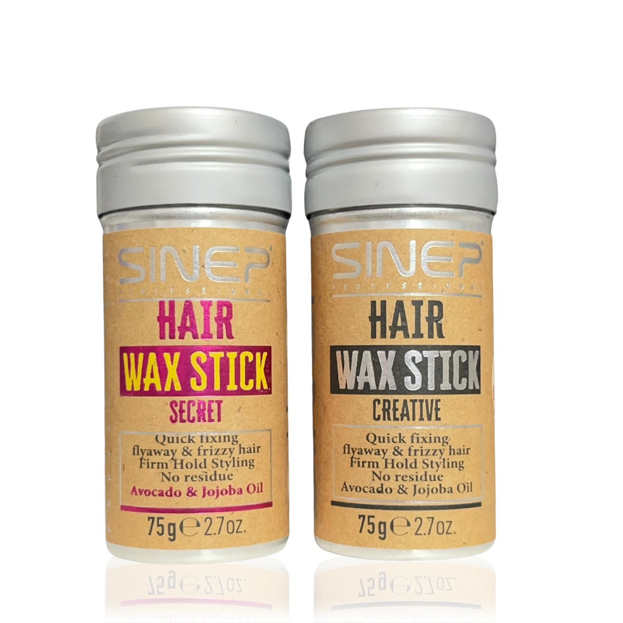 Firm Hold Hair Wax Stick: Tame Frizz with Avocado & Jojoba Oil