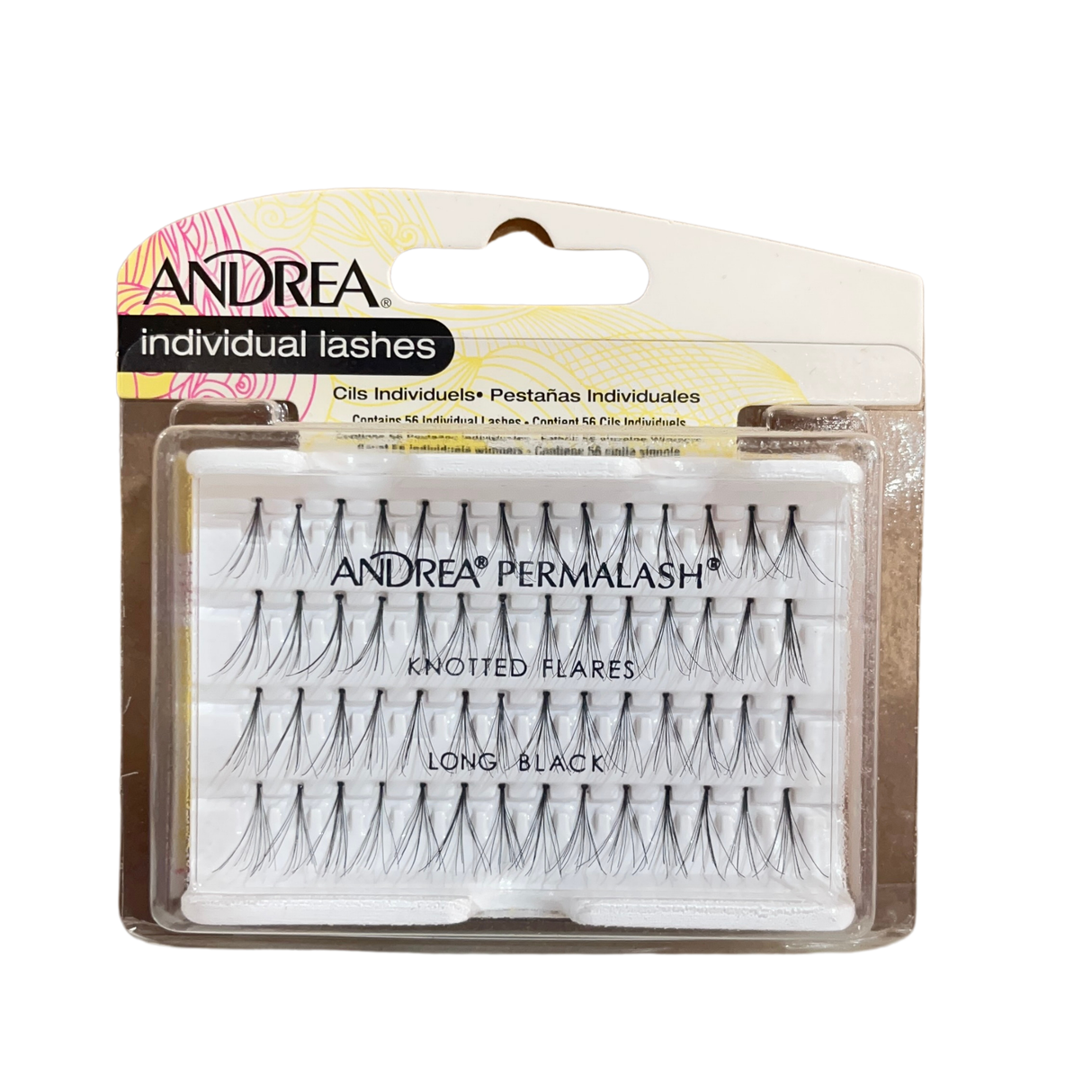 Andrea Knotted flare Long black