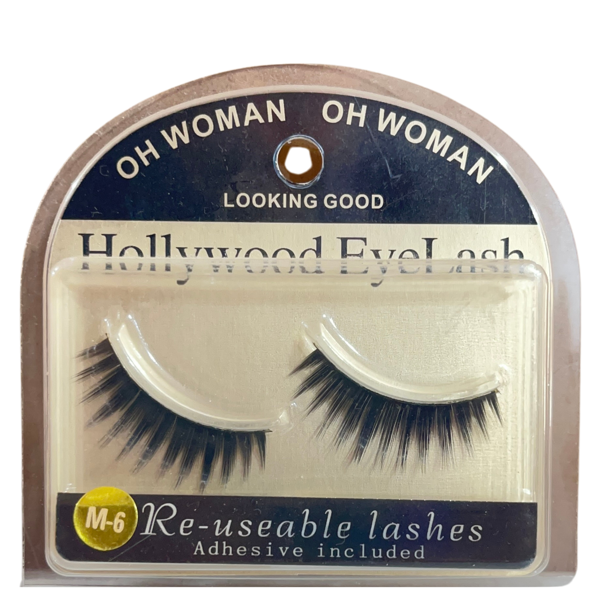 Hollywood EyeLashes Re-usable - adhesive included