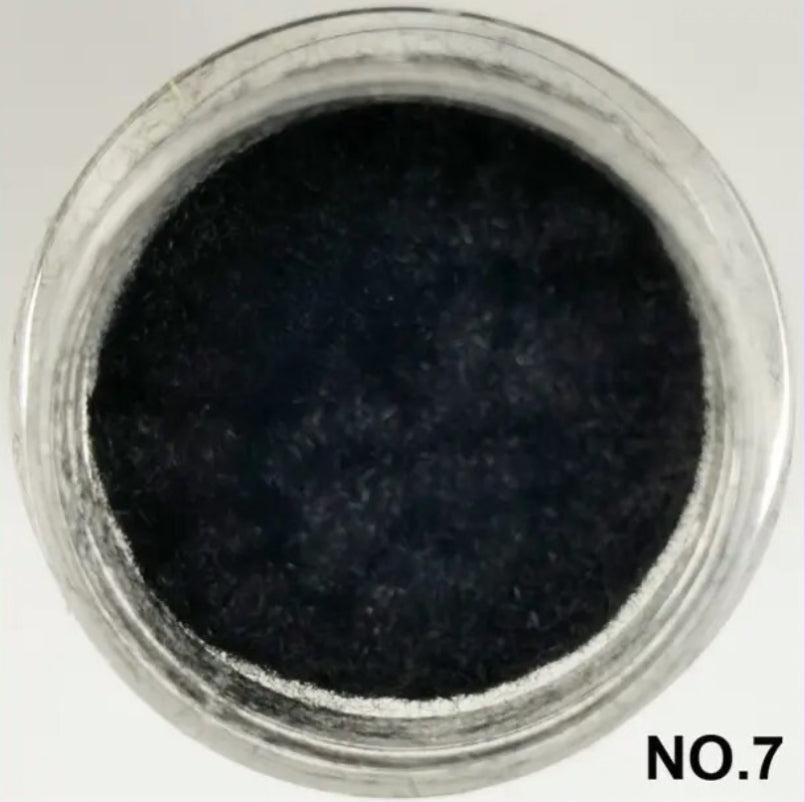 Jar 3D Nail Art Fuzzy Velvet Flocking Powder 10ml Acrylic Polish Tips Manicure Nails Dip Powder SRF - Theresia Cosmetics - nail art tool - Theresia Cosmetics