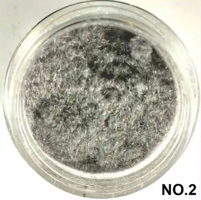 Jar 3D Nail Art Fuzzy Velvet Flocking Powder 10ml Acrylic Polish Tips Manicure Nails Dip Powder SRF - Theresia Cosmetics - nail art tool - Theresia Cosmetics
