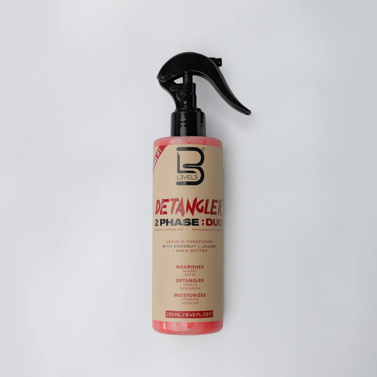 L3VEL3 2 Phase Detangler Spray