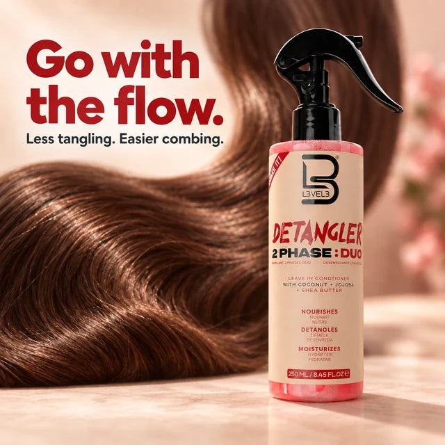 L3VEL3 2 Phase Detangler Spray