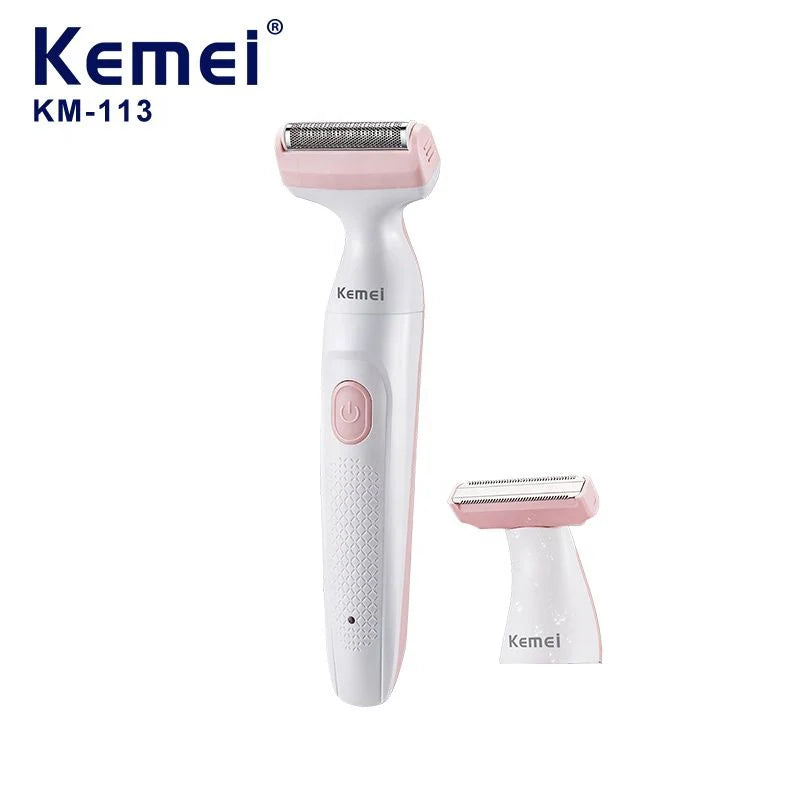 Kemei KM-113 Wet And Dry Painless Shaver Bikini Trimmer