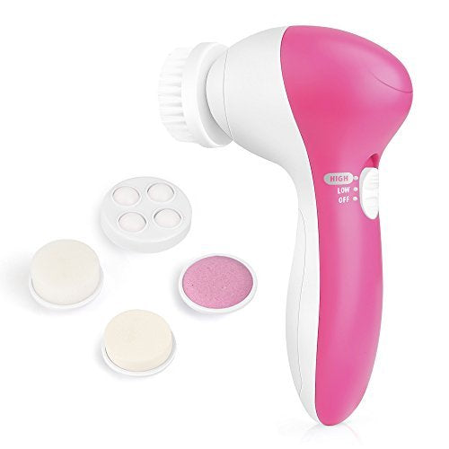 5-in-1 Facial Massager – Interchangeable Heads & Adjustable Intensity