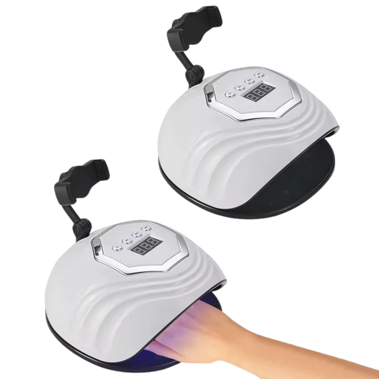 2 in 1 LED/UV Lamp F9 86w + Phone stand