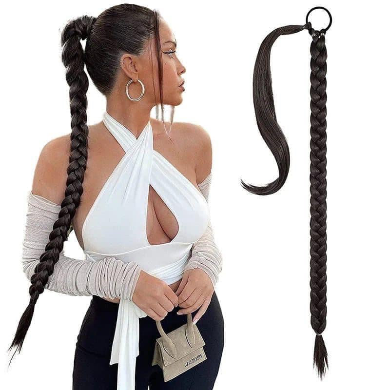 Synthetic Ponytail Hair Extension 90 cm - Theresia Cosmetics - Theresia Cosmetics