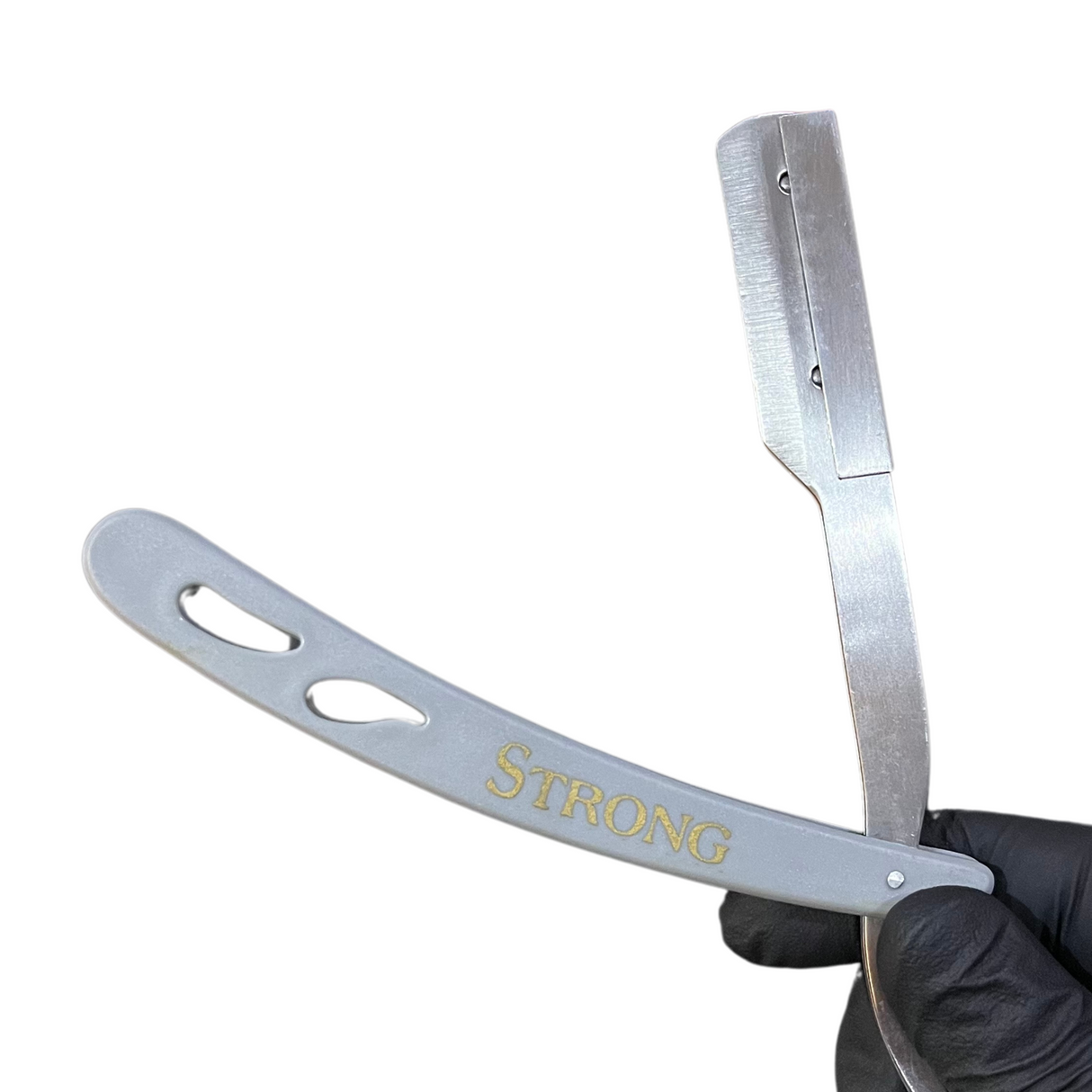 Strong Barber Razor - Silver - Theresia Cosmetics - barber tools - Theresia Cosmetics