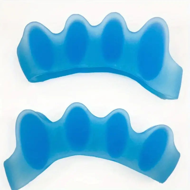 2pcs Soft Silicone Toes Separators - Perfect for Home & Nighttime Use - Straighten Toes & Spacer! - Theresia Cosmetics - Toe tools - Theresia Cosmetics