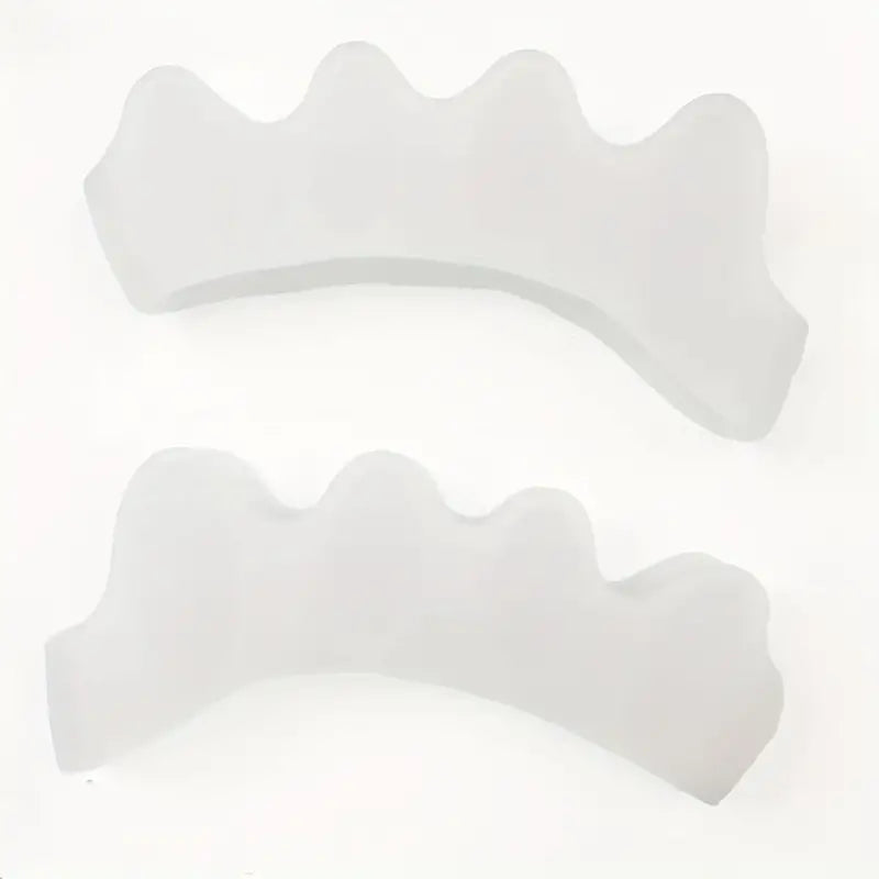 2pcs Soft Silicone Toes Separators - Perfect for Home & Nighttime Use - Straighten Toes & Spacer! - Theresia Cosmetics - Toe tools - Theresia Cosmetics