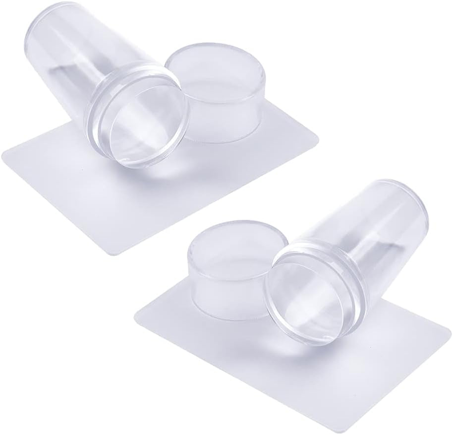 French Tip Nail Stamper Set: Silicone with Scraper - Theresia Cosmetics - nail tools - Theresia Cosmetics