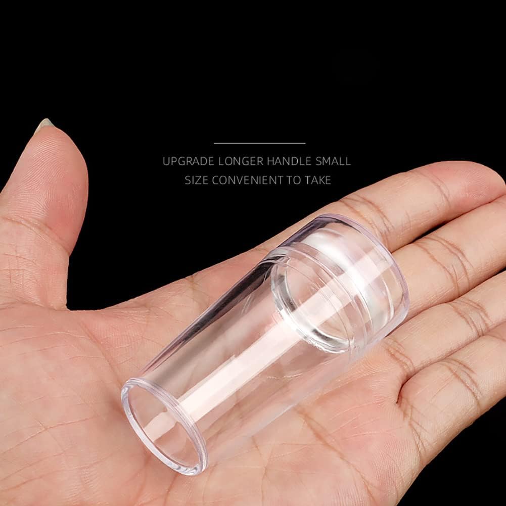 French Tip Nail Stamper Set: Silicone with Scraper - Theresia Cosmetics - nail tools - Theresia Cosmetics