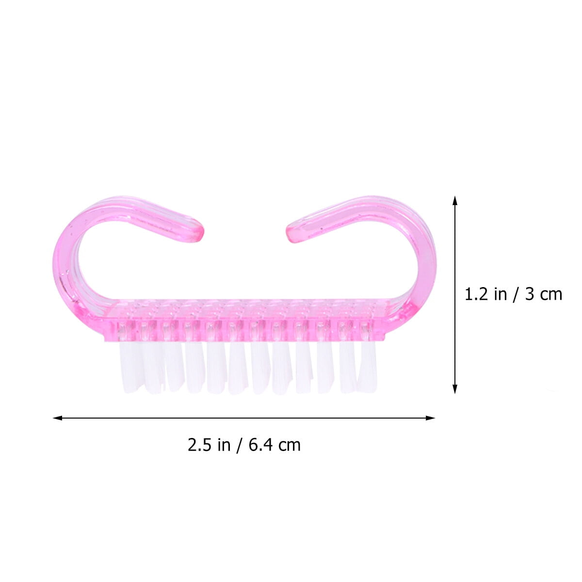 2 pcs Handle Nail Brush Nail Hand Scrubbing Cleaning Brush - Theresia Cosmetics - nail tools - Theresia Cosmetics