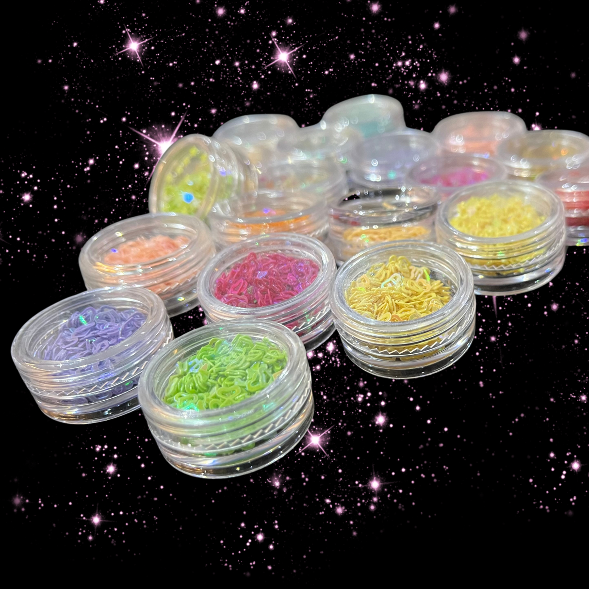 18 Nail Art Glitter Design Tools - Theresia Cosmetics - nail art tool - Theresia Cosmetics