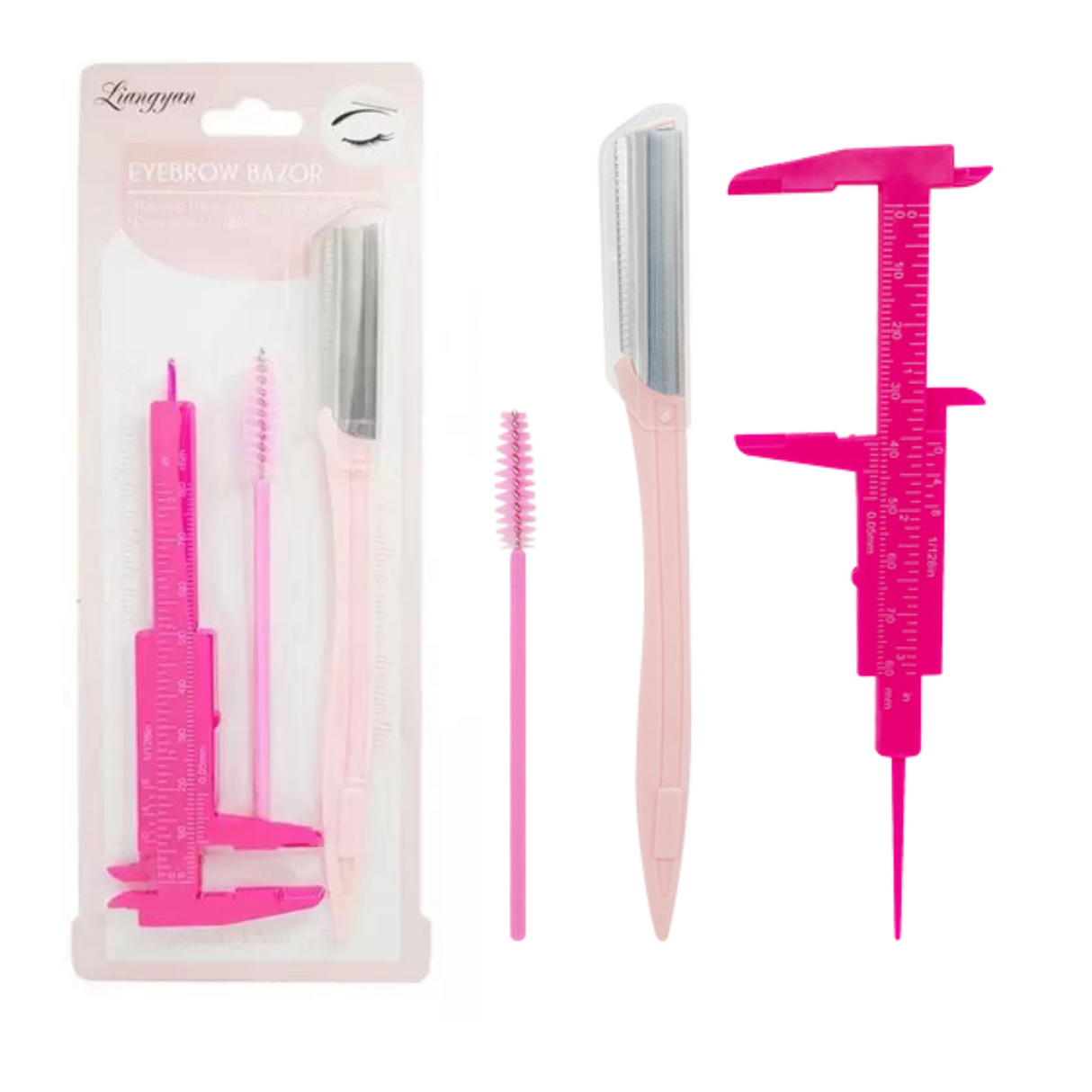 Eyebrow Razor Kit For Shaving Facial Body Hair - Theresia Cosmetics - face care - Theresia Cosmetics