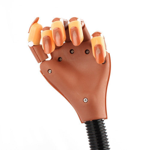 Flexible Practice Nail Trainer Hand With Adjustable Clamp Stand - Theresia Cosmetics - Theresia Cosmetics