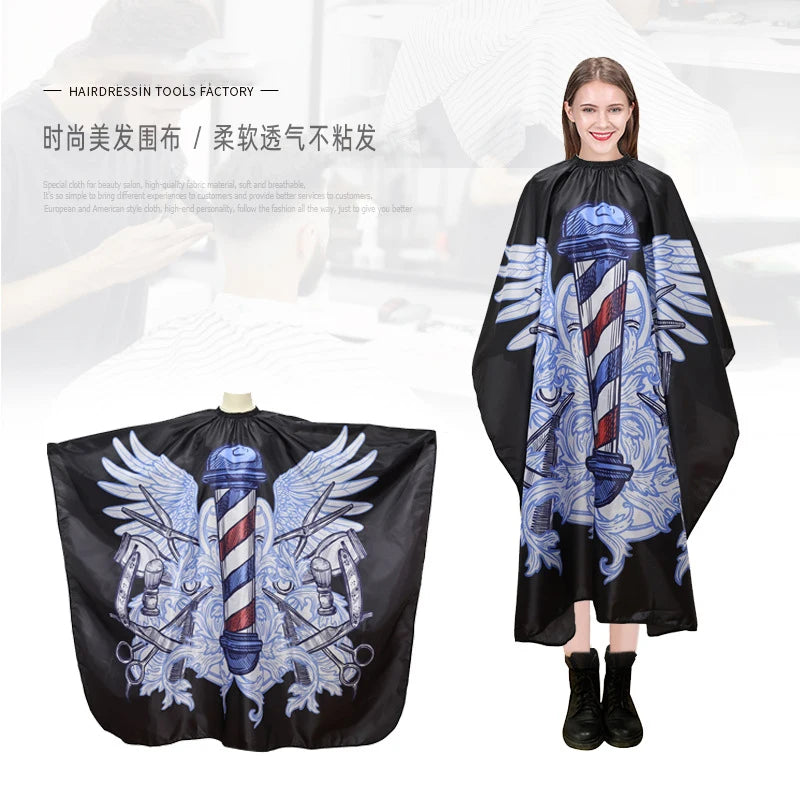 Barber Cape High Quality - Theresia Cosmetics - barber tools - Theresia Cosmetics