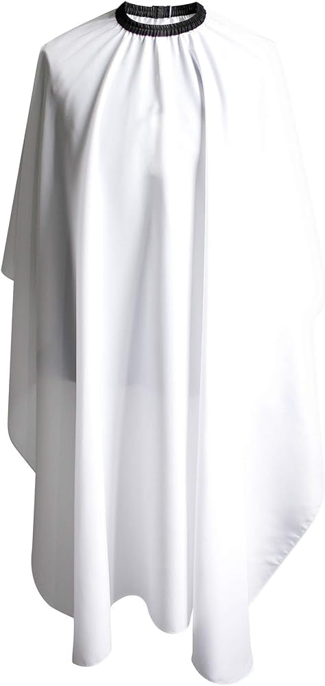 White Hairdressing Cape High Quality - Theresia Cosmetics - barber tools - Theresia Cosmetics