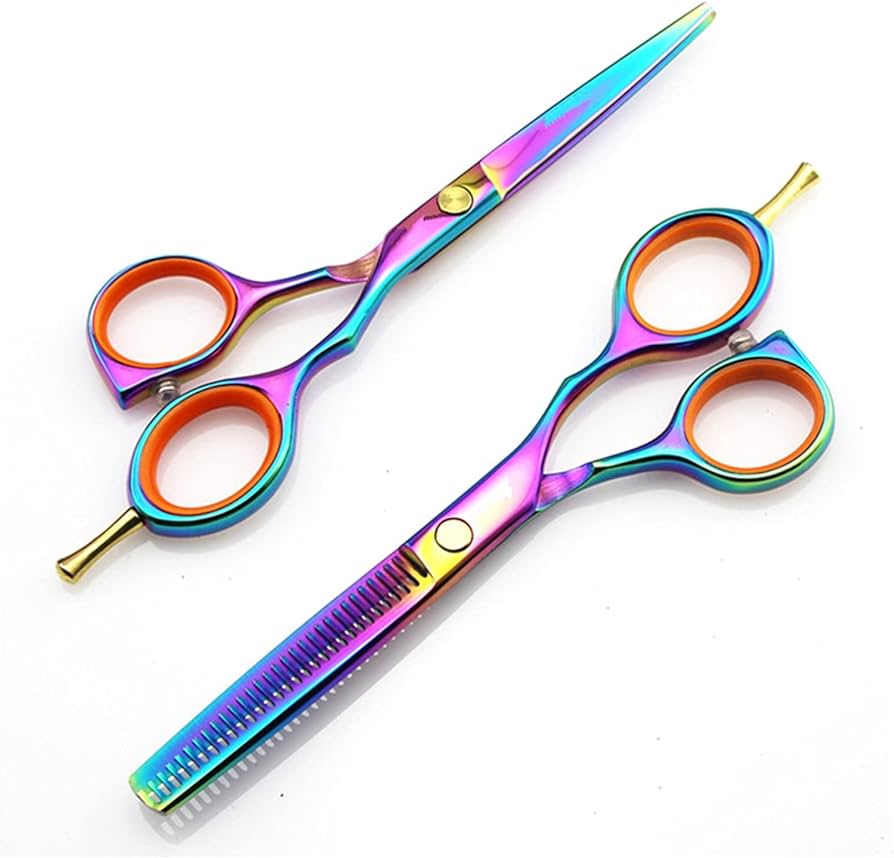 Rainbow Salon Hair Styling Scissors kit - Japan - Theresia Cosmetics - Scissors - Theresia Cosmetics