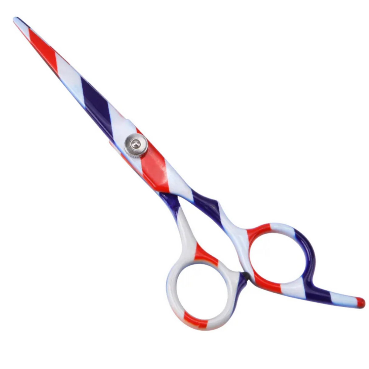Stripes Barber Design Scissors - 6” - Theresia Cosmetics - Scissors - Theresia Cosmetics