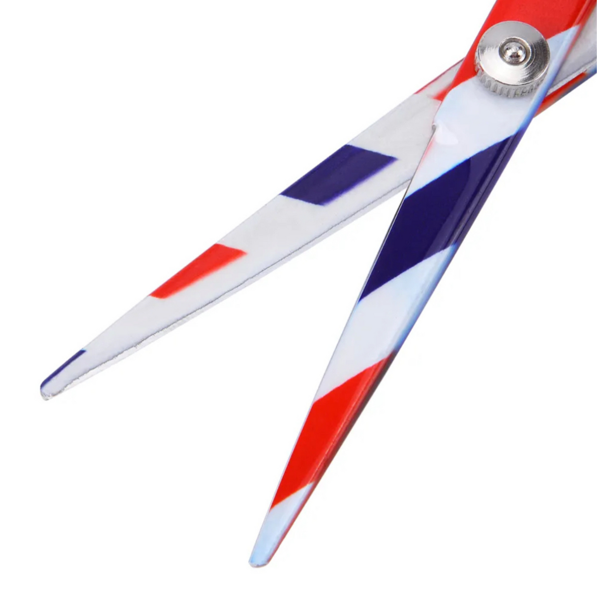 Stripes Barber Design Scissors - 6” - Theresia Cosmetics - Scissors - Theresia Cosmetics