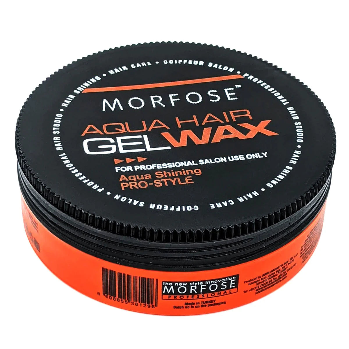 Morfose Ossion Aqua Hair Shine Gel Wax Sweet Melon Scent - 175ml - Theresia Cosmetics - Hair Wax - Theresia Cosmetics