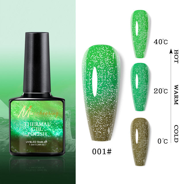 Thermal Nail Gel Polish Temperature Changing Colors - Theresia Cosmetics - Theresia Cosmetics
