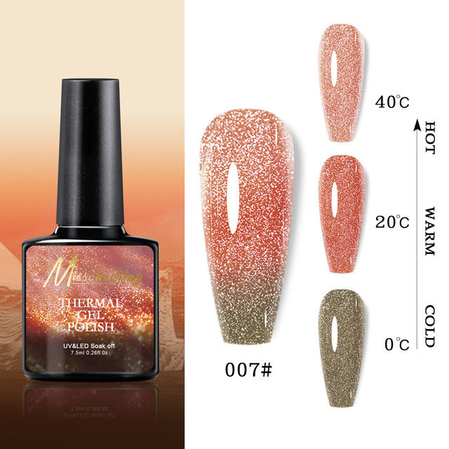 Thermal Nail Gel Polish Temperature Changing Colors - Theresia Cosmetics - Theresia Cosmetics