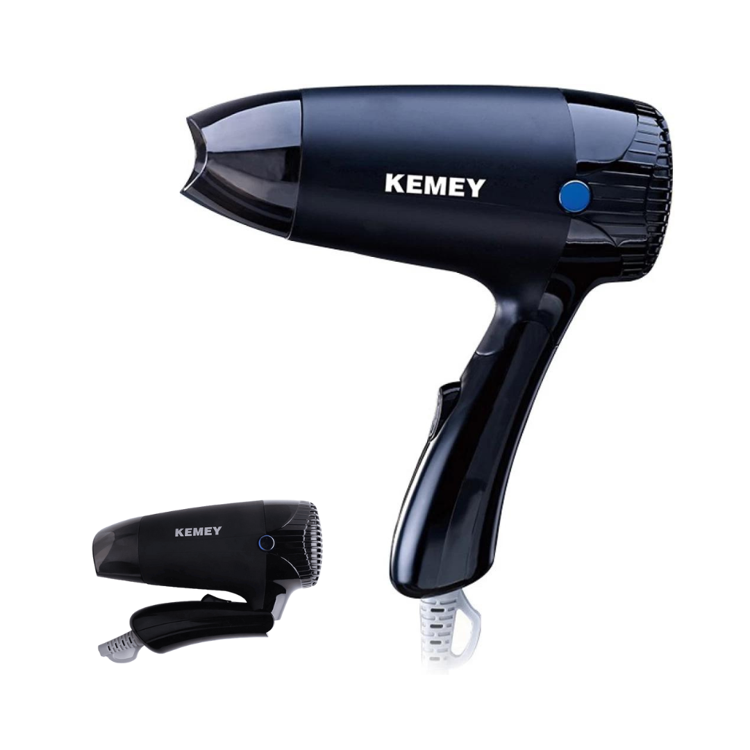 Kemey Mini Hair Dryer Foldable Portable - Theresia Cosmetics - hair Dryer - Theresia Cosmetics